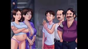 Summertime saga - Tony and Harhold saved Johannes ... Johannes saved Jenny  from a bad guy ... Jenny fucked Johannes on a