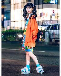 14 Year Old Japanese Aspiring Actress A Pon A Ponnnn On The Street In Harajuku Harajuku Fashion Street Japanese Street Fashion Harajuku Japan Fashion Street