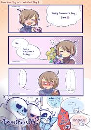 He first appears in snowdin forest after the protagonist exits the ruins. Images Of Cute Undertale Sans X Frisk Fanart