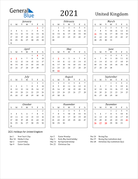 This is equal to 3 months and 28 days. 2021 United Kingdom Calendar With Holidays