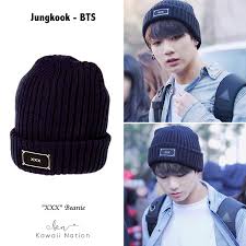 Knitted Beanie Inspired By Jungkook From Bts And N From Vixx Material Acrylic Bts Clothing Bts Inspired Outfits Beanie