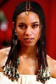 Image Result For 70 S Braids Black Hair Styles Braids With Beads Alicia Keys Braids