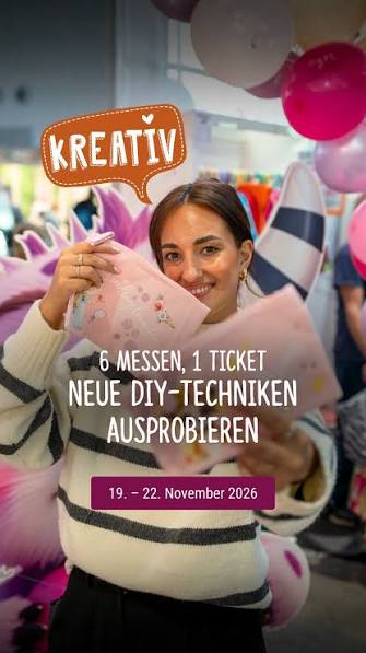 KREATIV — Messe Stuttgart, Stuttgart, Baden-Württemberg, Germany