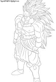 Discover (and save!) your own pins on pinterest.g vs b : Broly Ssj3 Lineart By Jamalc157 On Deviantart