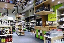 Design Showcase New Finist Wine And Spirits Format For Russia Retail Interior Design Retail Design Showcase Design