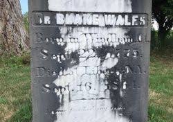 Dr Blake Wales (1775-1864)