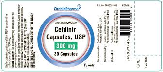 cefdinir capsules usp