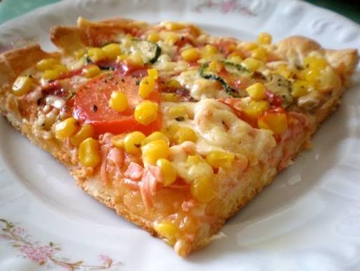 Šarena proljetna pizza