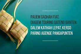 *ngaturaken sedoyo kalepatan kawulo utawi dalem nyuwun pangapunten nggih.* 2. Kata Ucapan Selamat Idul Fitri Bahasa Jawa 2018 By Dia Dan Aku Lebaran Medium