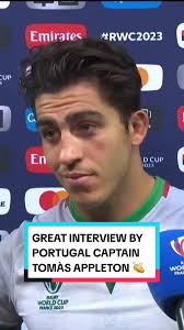 Inspiring Words from Portugal Rugby Captain Tomás Appleton