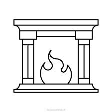 Christmas wouldn't be complete without the stockings. Fireplace Coloring Page Ultra Coloring Pages