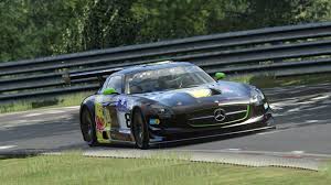 Nurburgring 1080p, 2k, 4k, 5k hd wallpapers free download, these wallpapers are free download for pc, laptop, iphone, android phone and ipad desktop. 4k 2015 Mercedes Sls Gt3 Haribo Racing Team Q24h Nurburgring Racedepartment