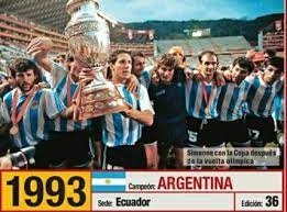 Argentina will take on a familiar foe in chile to kickstart their copa america campaign on monday. Copa America Champions In 1993 Argentina America Copa America