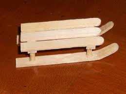 Selection produit au top ! Une Luge Miniature En Batons De Glace Et Pics Aperitif Le Blog De Ladylafee