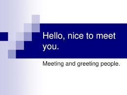 Maybe you would like to learn more about one of these? Ppt Hello Nice To Meet You Powerpoint Presentation Free Download Id 6742885
