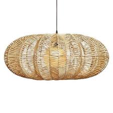 Regency Seagrass Pendant Lamp Large In 2020 Bamboo Pendant Light Pendant Lamp Hanging Lamp