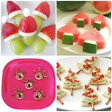 There are also cute christmas party food ideas from unique appetizers to great treats for kids to fabulous cake ideas. 25 Healthy Christmas Snacks Fantastic Fun Learning