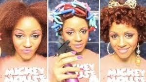 These are the other common rollers that have been around forever. Flexi Rods On Short Natural Hair African American Hairstyle Videos Aahv