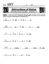 Reaction predictions 3 is a much shorter review worksheet. Balancing Chemical Equations Worksheet 2 By Steve Miller Ms Math And Science