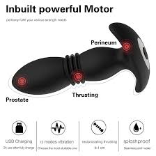 Silicon Male Prostate Massager - Vibrating G-Spot Plug
