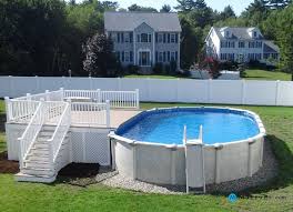 Swimming Pool Pool Decks Gorgeous Deck Stairs For Above Ground Pool With Swimming Pool Composite Decking Al Above Ground Pool Decks Modern Pools Decks Backyard