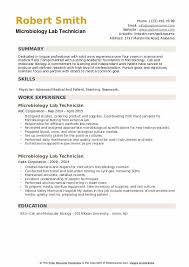 Using a bunsen burner and using a laminar flow hood. Microbiology Lab Technician Resume Samples Qwikresume