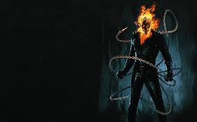 This creature also carries a lantern in his left hand. 4800x900px Free Download Hd Wallpaper Comics Dark Fire Ghost Movies Rider Skeleton Skull Wallpaper Flare
