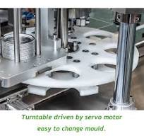 Automatic Food Can Lid Sealing Machine 153mm Big Tuna Can ...