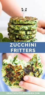 Easy To Make And Bursting With Flavour These Zucchini Fritters Are Perfect For Lunch A Side Dish Or Snack Flavoured With Min Fritters Zucchini Fritters Food