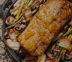 This ingredient shopping module is created and maintained by a third party, and imported onto this page. Peach Brined Pork Loin Savory Vegetables Recipe Primo Ceramic Grills