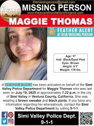 FEATHER ALERT*** SIMI VALLEY, CALIFORNIA A FEATHER ALERT has been activated 