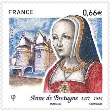 Livres et musée de la poste. La Poste Anne De Bretagne En Lice Pour Le Plus Beau Timbre De 2014 Le Telegramme