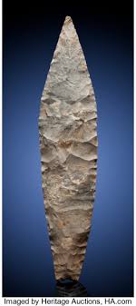 Check spelling or type a new query. Large And Fine North American Paleo Indian Point Paleolithic Lot 49232 Heritage Auctions