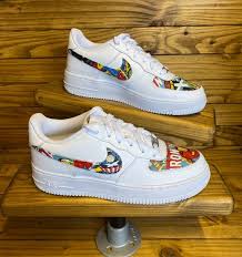 Marvel Nike Af1 Low Etsy In 2020 Marvel Shoes Nike Air Shoes Nike