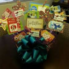 Gift card details can be used anyplace, for example, for booking restaurants or hotels. 22 Gift Card Display Ideas Auction Basket Raffle Baskets Auction Baskets