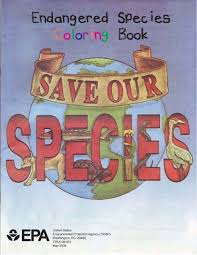 These earth day coloring pages are fun to color with your family! Endangered Species Coloring Book Us Environmental Protection