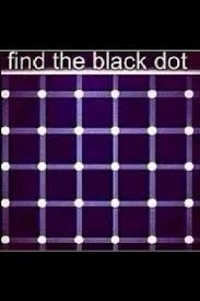 Find The Black Dot Illusions Optical Illusions Cool Illusions
