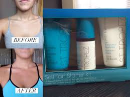 Review Demo On The St Tropez Self Tanning Bronzing Mousse Starter Kit Best Self Tanner Spray Tan Solution St Tropez Tanner