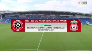 Lfc womens red/white stripe with navy liverbird tee. Liverpool Fc Live Sheffield United V Liverpool Fc Women Facebook