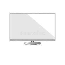 All was well for the first 2 1/2 years then the screen turned a white photo negative. Flat Screen Tv A Plasma Blank Monitor Isolated On White Background Stock Illustration Illustration Of Digital Electronics 85410286
