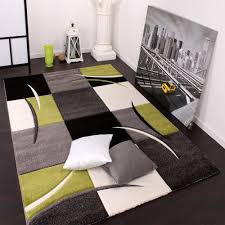 Black And Green Rug Zipcode Design Green Grey Black Rug Jaida Wayfair Co Uk In 2020 Carpet Design Rugs In Living Room Blue Grey Rug