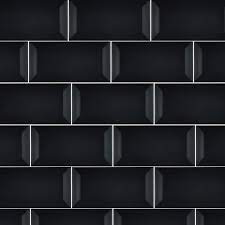 Visit our store today to choose your favorite beveled subway tile. Subway Bevelled Edge Black Gloss Wall Tiles 75x150