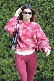 Kendall Jenner In Pink Leggings Showed A Significant Cameltoe | #The  Fappening