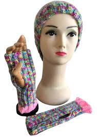 Vegan Hat and Gloves