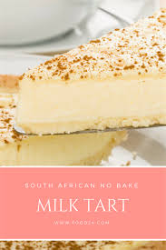 Easy No Bake Milk Tart Recipe In 2020 African Dessert Tart Baking Milk Tart