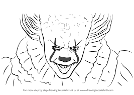 Learn How To Draw Pennywise Characters Step By Step Drawing Tutorials Pennywise is one of the most famous stephen king characters. learn how to draw pennywise characters