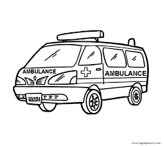 Touch device users, explore by touch or with swipe. Ambulance Coloring Pages Emergency Coloring Pages Coloring Pages For Kids And Adults