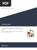 Linea de Tiempo Mapa Mental Sobre La Evoluciòn de Drogas