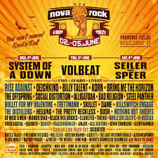 Nova rock 2021 mit system of a down, volbeat, muse, seiler und speer. Nova Rock 2021 Line Up Phase 3 Nova Rock Festival