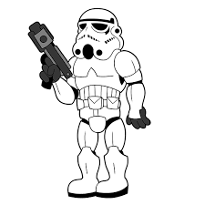 How To Draw A Stormtrooper From Star Wars Star Wars Drawings Star Wars Cartoon Drawing Superheroes